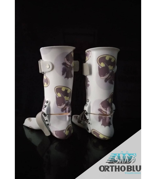 AFO COM ARTICULAÇÃO METALICA INFANTIL